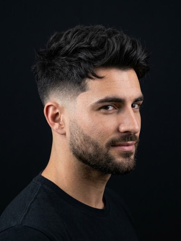 12. Thick Hair Taper Fade