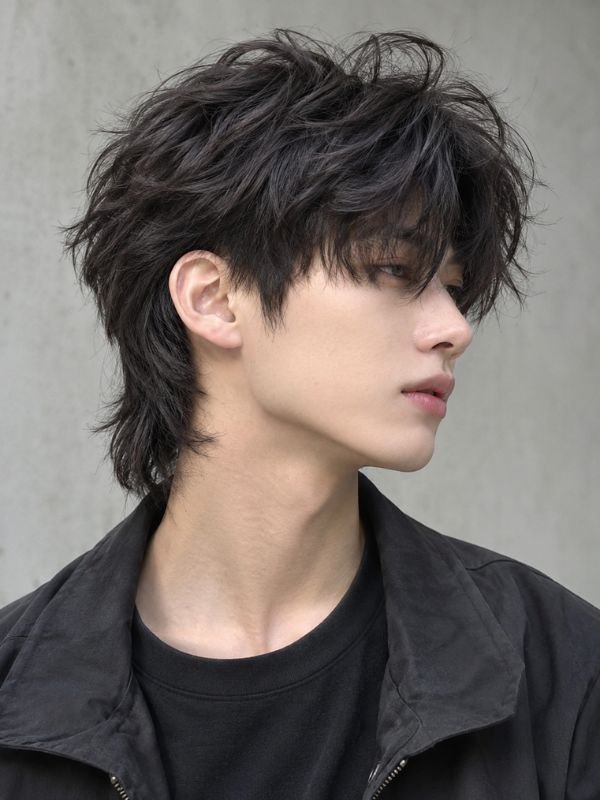 12. Tousled Two Block Mullet