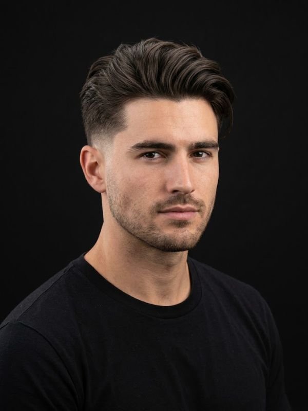 13. Long Top Taper Fade