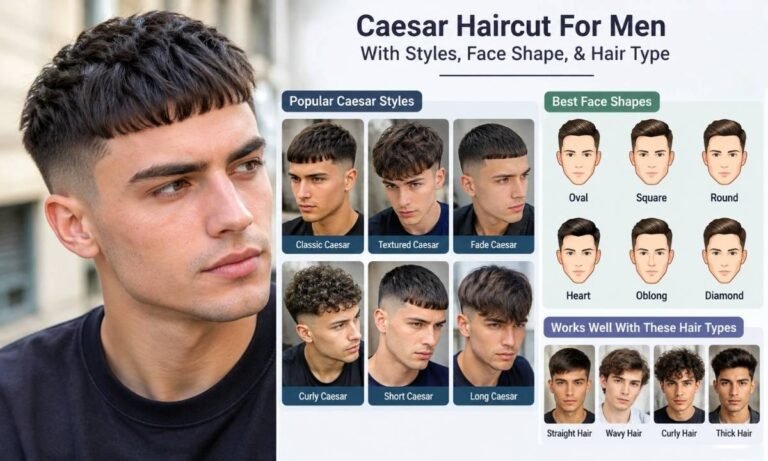 35 Caesar Haircut For Men With Styles, Face Shape, & Hair Type