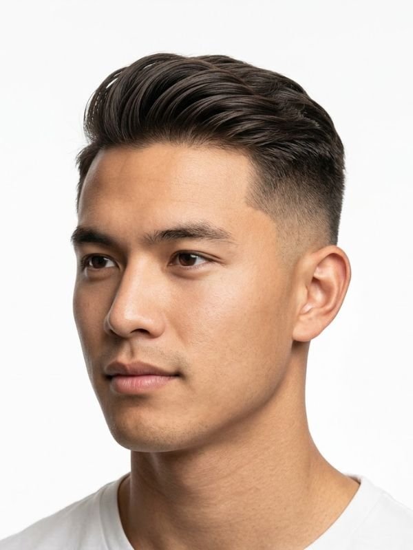 Classic Low Taper Fade Asian Haircuts
