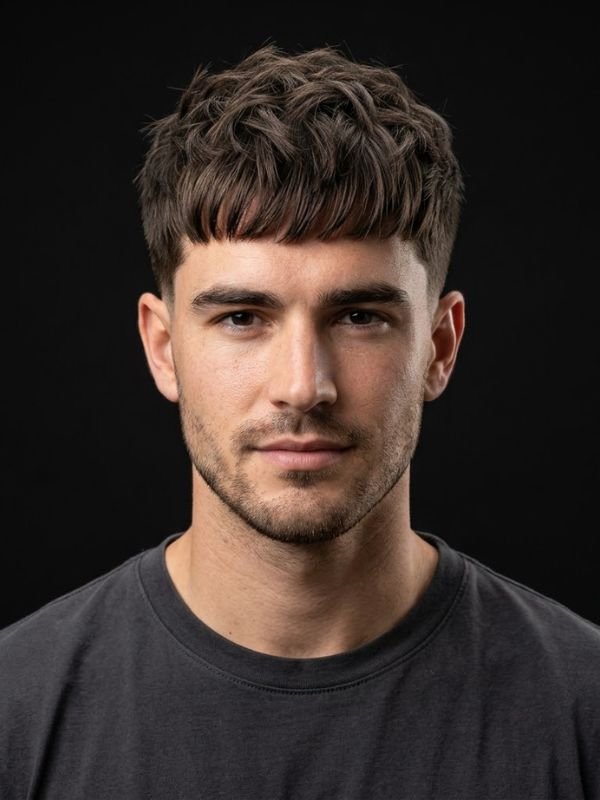 Long Caesar cut