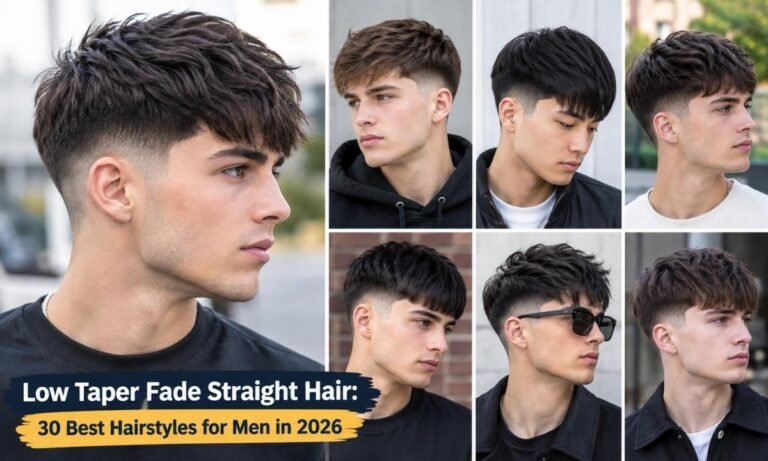 Low Taper Fade Straight Hair 30 Best Hairstyles for Men in 2026