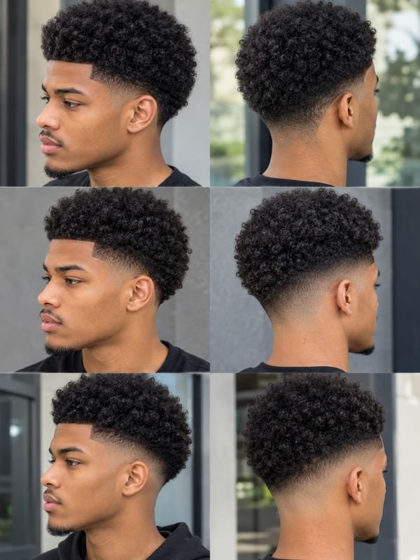 Low Taper Fade vs. Mid and High Fade Afro
